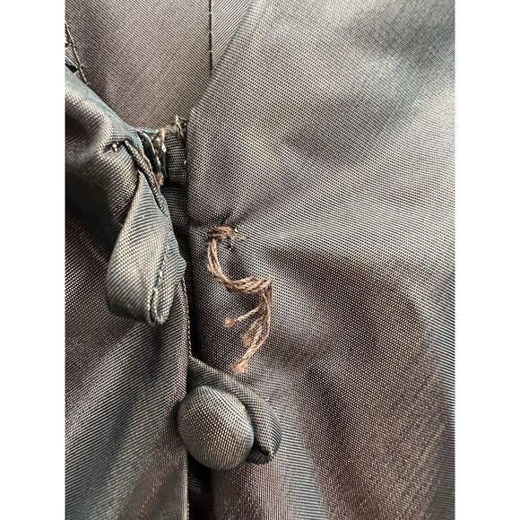 Victor Costa Ltd. Women’s Vintage Taffeta Balloon Leg One Piece Iridescent 10 - Picture 4 of 16